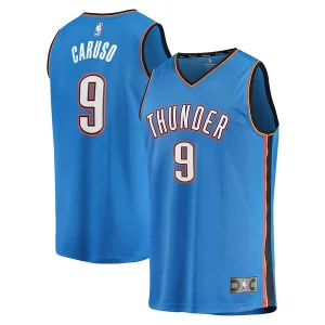 Premium Alex Caruso Oklahoma City Thunder Fast Break Replica Player Jersey   Icon Edition   Blue for passionate basketball fans