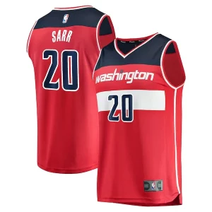 Charming Alexandre Sarr Washington Wizards Youth Fast Break Replica Player Jersey   Icon Edition   Red perfect for showing team spirit