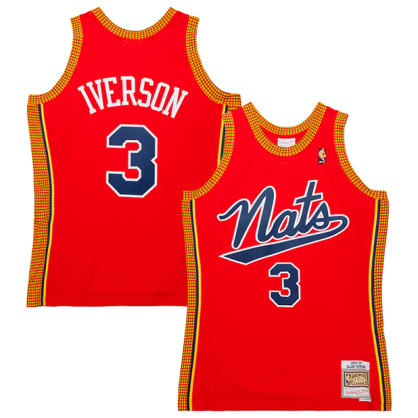 Gorgeous Allen Iverson Philadelphia 76ers 2004/05 Hardwood Classics Swingman Jersey   Red to stand out at the arena