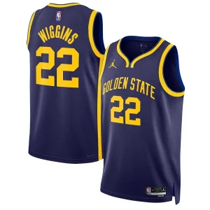 Fantastic Andrew Wiggins Golden State Warriors Jordan Brand Unisex Swingman Jersey   Statement Edition   Navy for ultimate sports enthusiasts