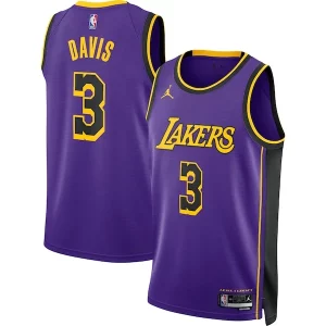 Charming Anthony Davis Los Angeles Lakers Jordan Brand Unisex Swingman Jersey   Statement Edition   Purple perfect for showing team spirit