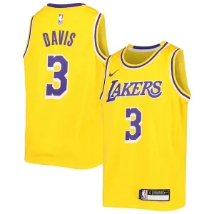 Charming Anthony Davis Los Angeles Lakers Nike Youth Swingman Jersey   Icon Edition   Gold for ultimate sports enthusiasts