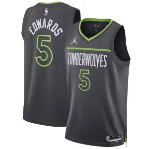 Premium Anthony Edwards Minnesota Timberwolves Jordan Brand Unisex Swingman Jersey   Statement Edition   Charcoal for ultimate sports enthusiasts