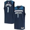 Premium Anthony Edwards Minnesota Timberwolves Nike Youth 2020/21 Swingman Jersey   Icon Edition   Navy to elevate your game - day look