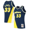 Premium Antonio Davis Indiana Pacers 1996/97 Hardwood Classics Swingman Jersey   Navy to stand out at the arena