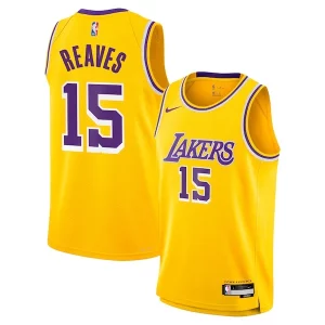 Premium Austin Reaves Los Angeles Lakers Nike Youth Swingman Jersey   Icon Edition   Gold perfect for showing team spirit