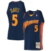 Superb Baron Davis Golden State Warriors 2006/07 Hardwood Classics Swingman Jersey   Navy perfect for showing team spirit