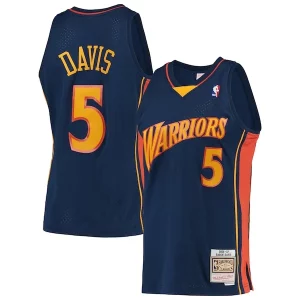 Superb Baron Davis Golden State Warriors 2006/07 Hardwood Classics Swingman Jersey   Navy perfect for showing team spirit