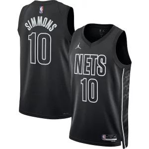 Stunning Ben Simmons Brooklyn Nets Jordan Brand Unisex Swingman Jersey   Statement Edition   Black for ultimate sports enthusiasts