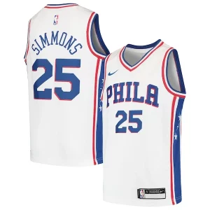 Gorgeous Ben Simmons Philadelphia 76ers Nike Youth Swingman Jersey   White/Royal for ultimate sports enthusiasts
