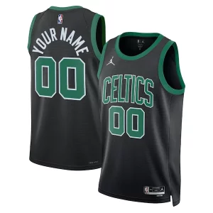 Fantastic Boston Celtics Jordan Brand Unisex 2022/23 Swingman Custom Jersey   Statement Edition   Black to elevate your game - day look