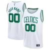 Charming Boston Celtics Fast Break Custom Jersey   Association Edition   White/Kelly Green/Black to elevate your game - day look