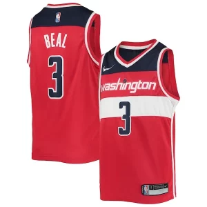 Magnificent Bradley Beal Washington Wizards Nike Youth 2021/22 Diamond Swingman Jersey   Icon Edition   Red to stand out at the arena