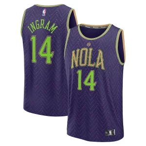 Fantastic Brandon Ingram New Orleans Pelicans 2024/25 Fast Break Player Jersey   City Edition   Purple a must - have for collectors
