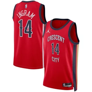 Charming Brandon Ingram New Orleans Pelicans Jordan Brand Unisex Swingman Jersey   Statement Edition   Red for ultimate sports enthusiasts