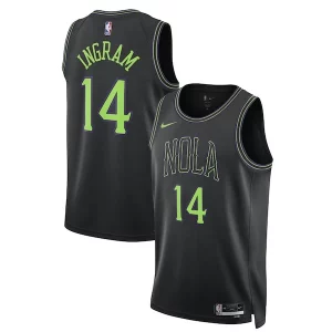 Superb Brandon Ingram New Orleans Pelicans Nike Unisex 2023/24 Swingman Jersey   Black   City Edition perfect for showing team spirit