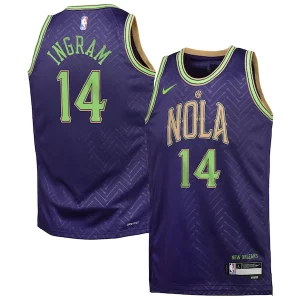 Magnificent Brandon Ingram New Orleans Pelicans Nike Youth 2024/25 Swingman Player Jersey   City Edition   Purple for ultimate sports enthusiasts