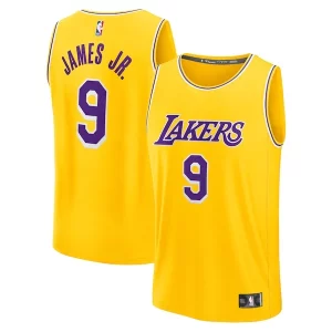 Gorgeous Bronny James Los Angeles Lakers 2024 NBA Draft Fast Break Player Jersey   Icon Edition   Gold for ultimate sports enthusiasts