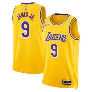 Gorgeous Bronny James Los Angeles Lakers Nike Unisex 2024 Offseason Addition Nike Swingman Jersey   Gold to elevate your game - day look
