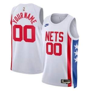 Fantastic Brooklyn Nets Nike Unisex 2022/23 Custom Swingman Jersey   Classic Edition   White a must - have for collectors