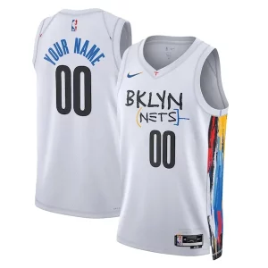 Stunning Brooklyn Nets Nike Unisex 2022/23 Swingman Custom Jersey   City Edition   White to elevate your game - day look