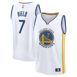 Stunning Buddy Hield Golden State Warriors Fast Break Replica Player Jersey   Association Edition   White a must - have for collectors