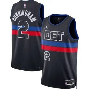 Stunning Cade Cunningham Detroit Pistons Jordan Brand Unisex Swingman Jersey   Statement Edition   Black perfect for showing team spirit