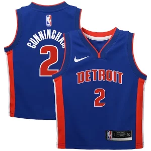Exquisite Cade Cunningham Detroit Pistons Nike Toddler Swingman Player Jersey   Icon Edition   Blue for passionate basketball fans