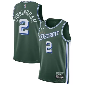 Premium Cade Cunningham Detroit Pistons Nike Unisex 2022/23 Swingman Jersey   City Edition   Green to elevate your game - day look