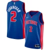 Gorgeous Cade Cunningham Detroit Pistons Nike Unisex Swingman Jersey   Icon Edition   Blue/White to stand out at the arena