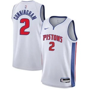 Premium Cade Cunningham Detroit Pistons Nike Youth Swingman Jersey   Association Edition   White to elevate your game - day look