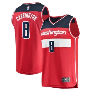 Charming Carlton Carrington Washington Wizards Fast Break Replica Player Jersey   Icon Edition   Red a must - have for collectors
