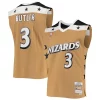Gorgeous Caron Butler Washington Wizards 2001/02 Hardwood Classics Swingman Jersey   Gold to elevate your game - day look