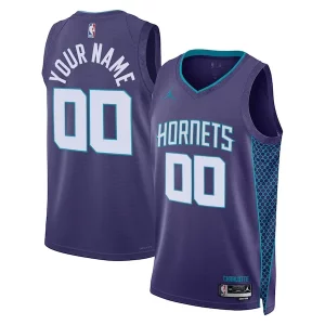 Charming Charlotte Hornets Jordan Brand Unisex 2022/23 Swingman Custom Jersey   Statement Edition   Teal for ultimate sports enthusiasts