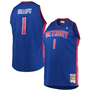 Superb Chauncey Billups Detroit Pistons 2003/04 Big & Tall Hardwood Classics Swingman Jersey   Blue for ultimate sports enthusiasts
