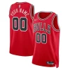 Superb Chicago Bulls Nike Unisex Swingman Custom Jersey Red   Icon Edition a must - have for collectors