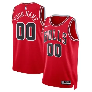 Superb Chicago Bulls Nike Unisex Swingman Custom Jersey Red   Icon Edition a must - have for collectors