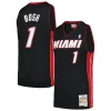 Stunning Chris Bosh Miami Heat 2012/13 Hardwood Classics Swingman Jersey   Black for passionate basketball fans