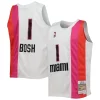 Fantastic Chris Bosh Miami Heat Youth 2011/12 Hardwood Classics Swingman Jersey   White to elevate your game - day look