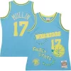Exquisite Chris Mullin Golden State Warriors 1993/94 Swingman Sidewalk Sketch Jersey   Light Blue perfect for showing team spirit