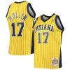 Magnificent Chris Mullin Indiana Pacers 1999/00 Hardwood Classics Swingman Jersey   Gold to stand out at the arena