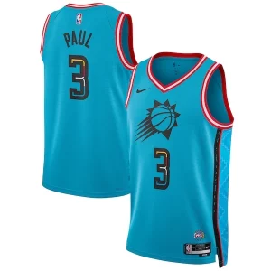 Magnificent Chris Paul Phoenix Suns Nike Unisex 2022/23 Swingman Jersey   City Edition   Turquoise perfect for showing team spirit