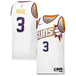 Premium Chris Paul Phoenix Suns Nike Unisex Swingman Jersey   Association Edition   White/Purple for ultimate sports enthusiasts