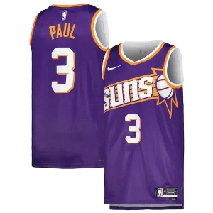 Charming Chris Paul Phoenix Suns Nike Unisex Swingman Jersey   Icon Edition   Purple/White perfect for showing team spirit