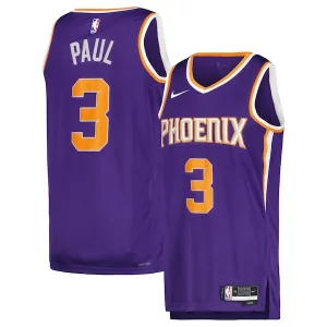 Exquisite Chris Paul Phoenix Suns Nike Unisex Swingman Jersey   Icon Edition   Purple/White to elevate your game - day look