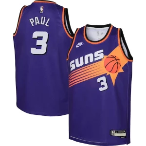 Premium Chris Paul Phoenix Suns Nike Youth 2022/23 Swingman Jersey Purple   Classic Edition to stand out at the arena