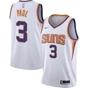 Superb Chris Paul Phoenix Suns Nike Youth Swingman Jersey   Association Edition   White/Purple for ultimate sports enthusiasts