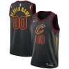 Magnificent Cleveland Cavaliers Nike Swingman Custom Jersey Black Statement Edition for passionate basketball fans