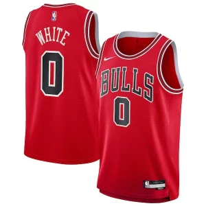 Exquisite Coby White Chicago Bulls Youth Swingman Jersey   Red   Icon Edition a must - have for collectors