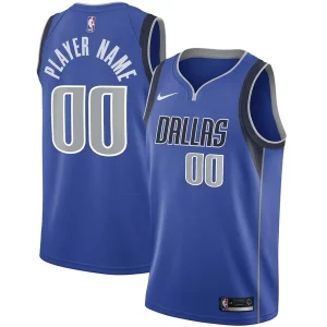Superb Dallas Mavericks Nike Swingman Custom Jersey Blue   Icon Edition to elevate your game - day look